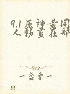 9.1原神黄同人动画在哪看封面