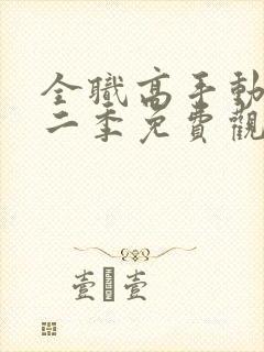 全职高手动漫第二季免费观看