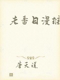 老番日漫推荐