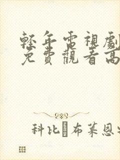 轻年电视剧全集免费观看高清版