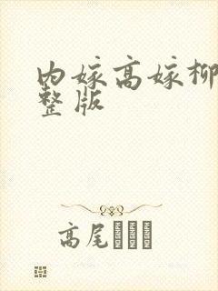 内嫁高嫁柳家完整版封面