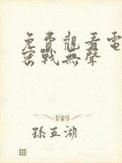 免费观看电视剧密战无声