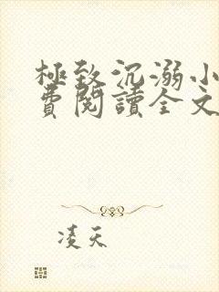 极致沉溺小说免费阅读全文无弹窗