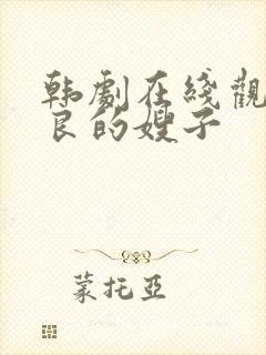 韩剧在线观看善良的嫂子封面