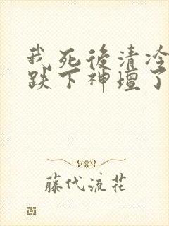 我死后清冷美人跌下神坛了封面