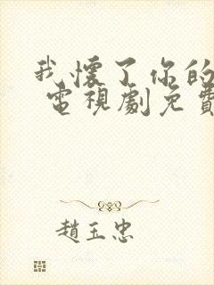 我怀了你的孩子 电视剧免费观看封面