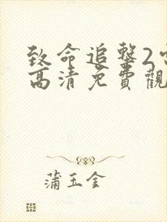 致命追击2电影高清免费观看国语