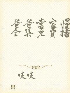 爸爸当家慢享季全集免费播放封面