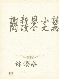 谢新恩小说免费阅读全文无弹窗