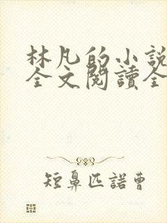 林凡的小说免费全文阅读全文封面