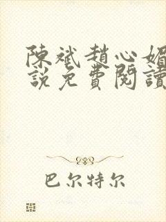 陈斌赵心媚的小说免费阅读全文最新