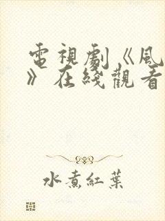 电视剧《风与潮》在线观看