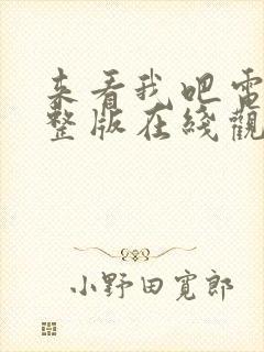 来看我吧电影完整版在线观看高清封面