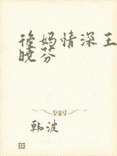 后妈情深王磊杨晓芬