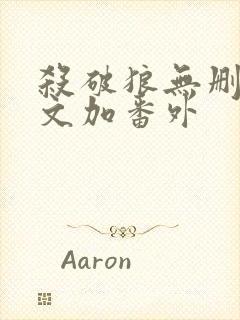 杀破狼无删减全文加番外封面