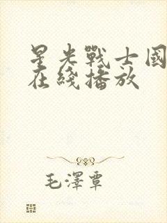 星光战士国语版在线播放封面