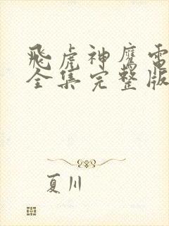 飞虎神鹰电视剧全集完整版免费观看封面