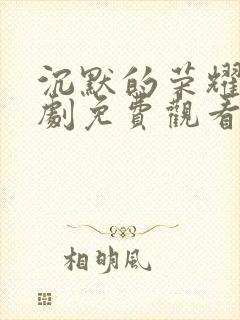 沉默的荣耀电视剧免费观看全集在线播放