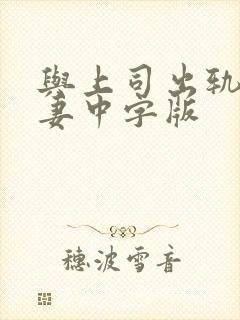 与上司出轨的人妻中字版