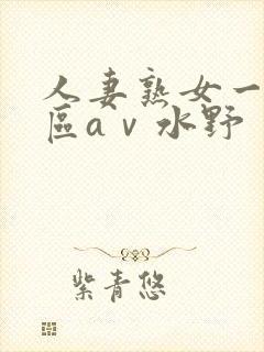 人妻熟女一区二区aⅴ水野