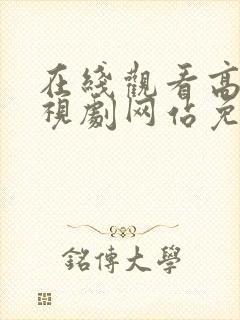 在线观看高清电视剧网站免费