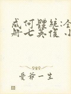 成何体统:全2册七英俊 小说封面