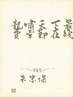 龙啸天下最新免费章节在线阅读