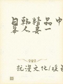 日韩精品中文字幕人妻一