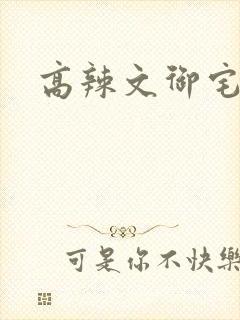 高辣文御宅屋封面