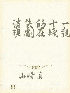 消失的十一层电视剧在线观看全集