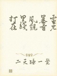 打黑风暴电视剧在线观看免费完整版