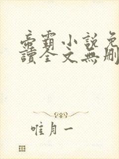 帝霸小说免费阅读全文无删减