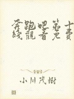 奔跑吧第十季在线观看免费