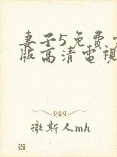 妻子5免费完整版高清电视剧