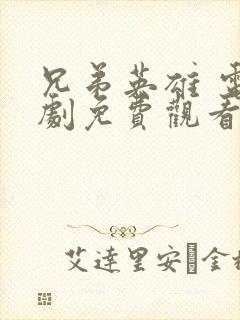 兄弟英雄 电视剧免费观看