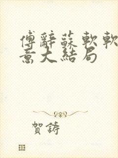 傅辞苏软软沈知意大结局