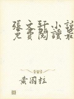 张文轩小说全文免费阅读最新章节