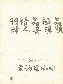 99精品极品少妇人妻视频