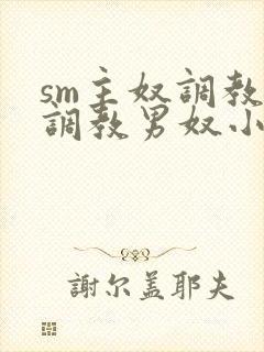sm主奴调教:调教男奴小说