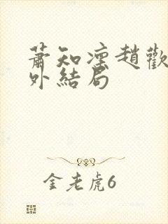 萧知凛赵欢宜番外结局