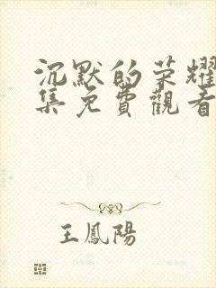 沉默的荣耀第四集免费观看