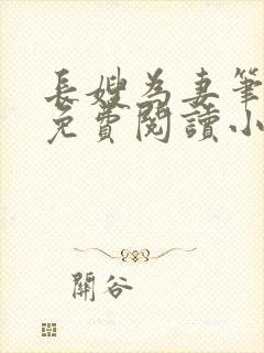 长嫂为妻笔趣阁免费阅读小说封面