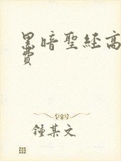 黑暗圣经高清免费