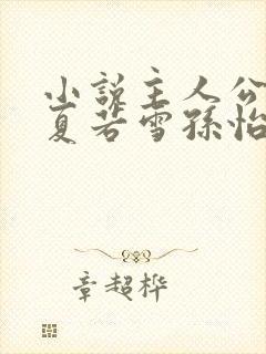 小说主人公叶辰夏若雪孙怡