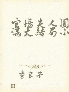 官场夫人圆润饱满大结局小说免费阅