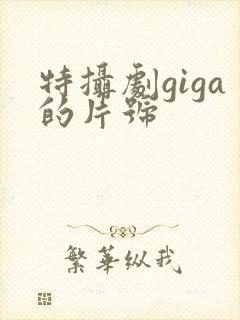 特摄剧giga的片号