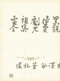 电视剧扫黑风暴全集免费观看完整版封面