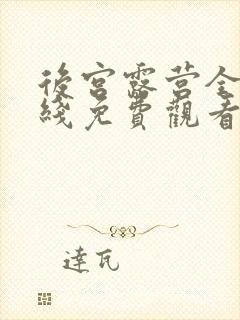 后宫露营全集在线免费观看