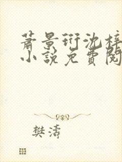 萧景珩沈梓雨的小说免费阅读全文