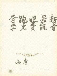 奔跑吧最新十一季免费观看高清